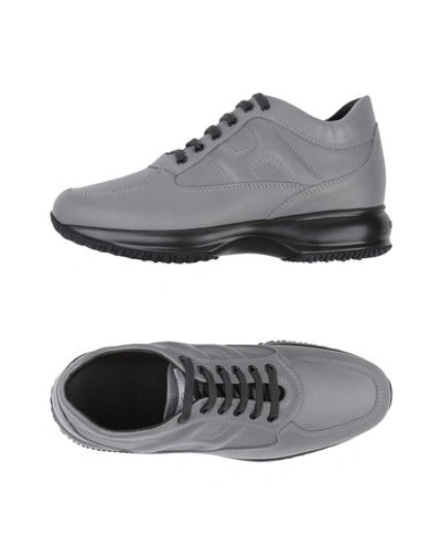 Hogan Sneakers In Light Grey