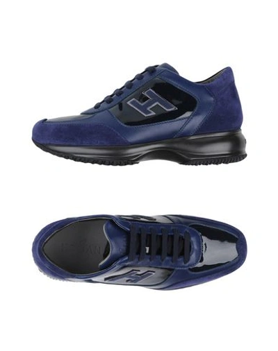 Hogan Sneakers In Bright Blue