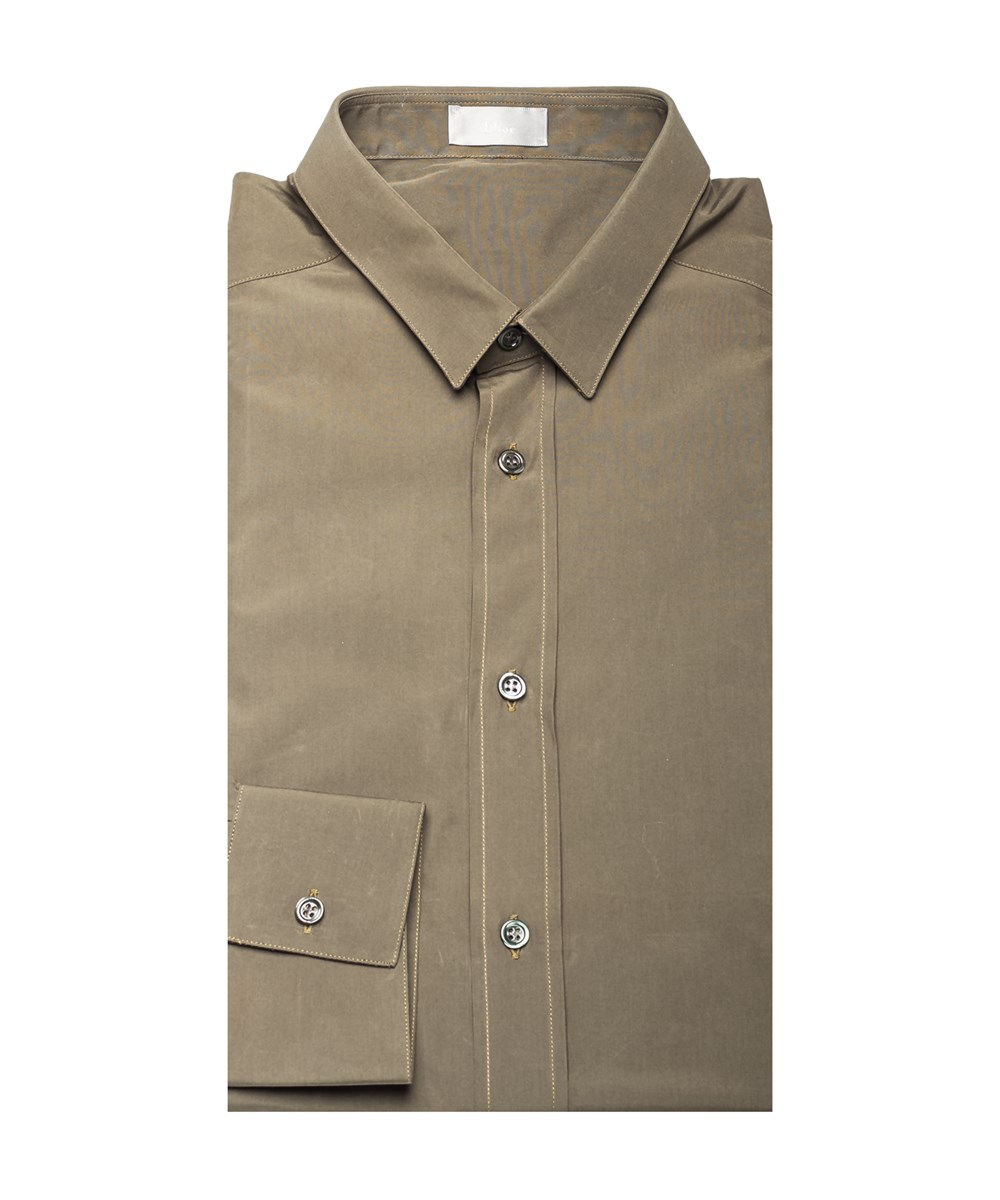 olive green dress shirt