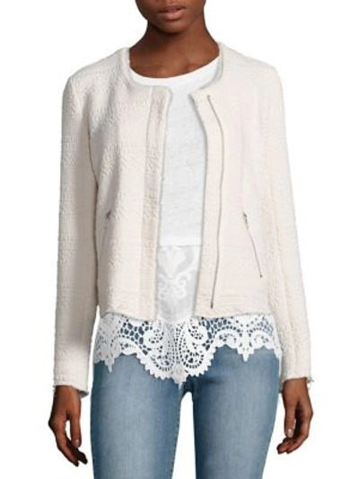 Generation Love Winona Textured Jacket In Off White