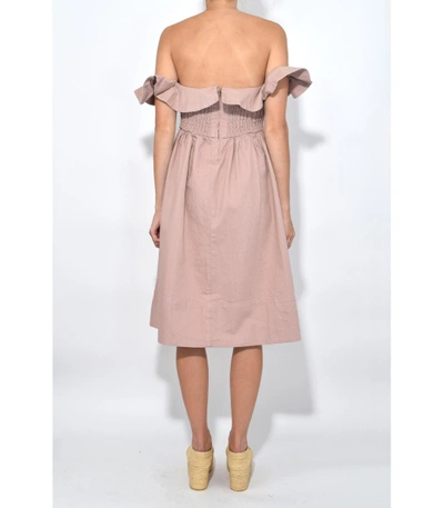 Shop Apiece Apart Mauve Novella Maria Dress