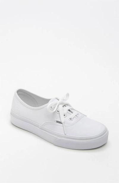 Shop Vans 'authentic' Sneaker (women) In True White