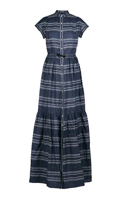 Lena Hoschek Pacific Maxi Striped Dress