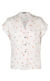 LENA HOSCHEK Summer Blouse with Swimmer Motif