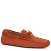 TOD'S GOMMINO DRIVING SHOES IN SUEDE,XXM0GW05470RE0G839