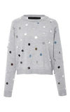 PAPER LONDON Mirror Embellished Sweater
