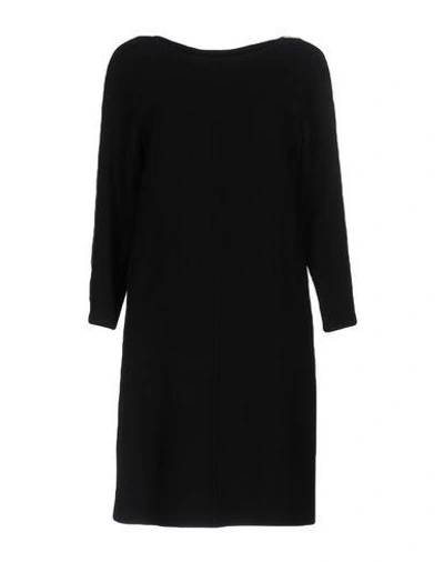 Courrèges Short Dresses In Black