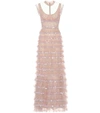 VALENTINO Sleeveless sequin-embellished dress,P00272092