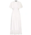 ALEXA CHUNG BRODERIE ANGLAISE COTTON DRESS,P00267799