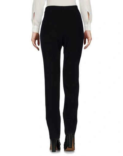 Shop Boutique Moschino Woman Pants Black Size 10 Triacetate, Polyester