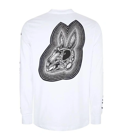 Shop Mcq By Alexander Mcqueen Bunny Be Here Now Long Sleeve T-shirt In Harrods