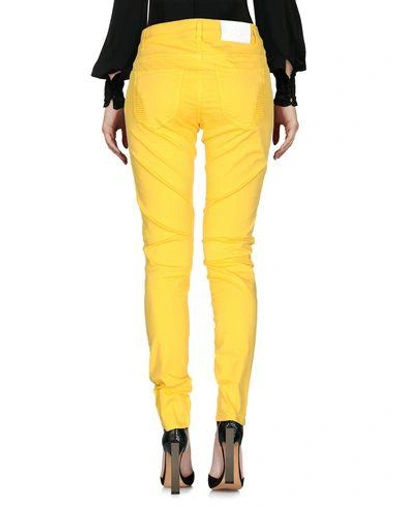 Shop Pierre Balmain Pants In Yellow