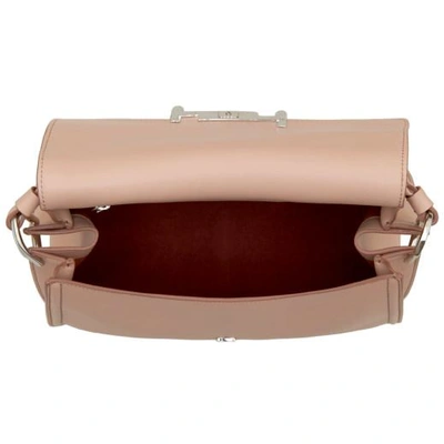 Shop Tod's Double T Crossbody Small In Beige