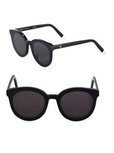 Shop Gentle Monster Black Peter 64mm Round Sunglasses