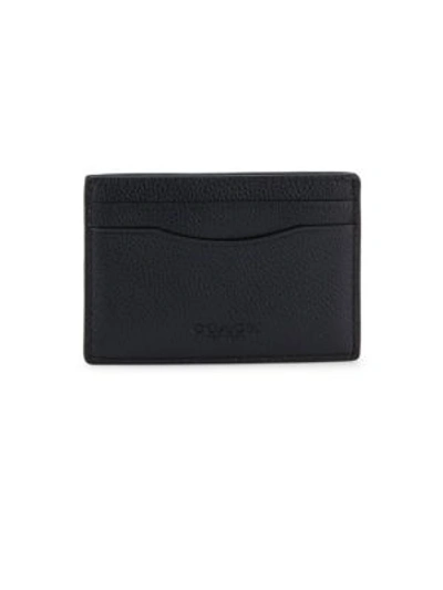 Shop Coach Midnight   Leather Card Case