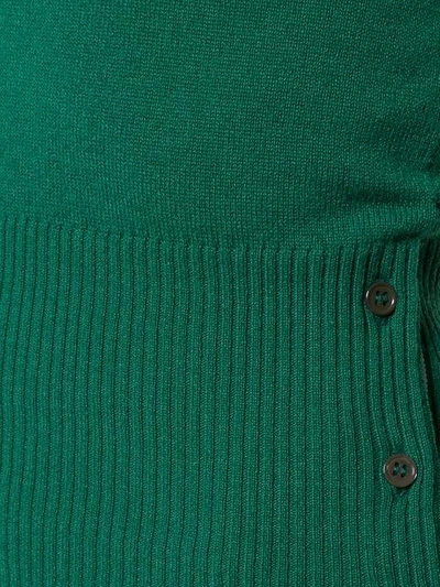 Shop Thom Browne Cashmere Striped Turtleneck Sweater