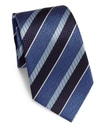ERMENEGILDO ZEGNA Multi Stripe Silk Tie