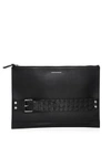 ALEXANDER MCQUEEN Leather Zip Pouch