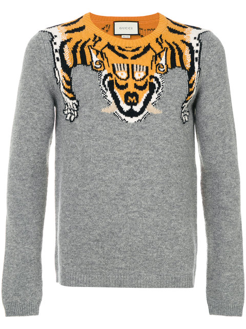 gucci sweater with tiger