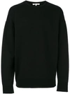 Helmut Lang Mixed Waffle Knit Thermal In Grau