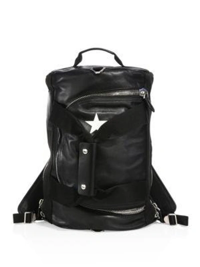 Shop Givenchy Calf Leather Backpack In Black