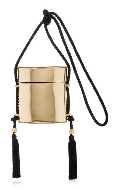 Philosophy Di Lorenzo Serafini Metallic Tassel Shoulder Bag In Purple