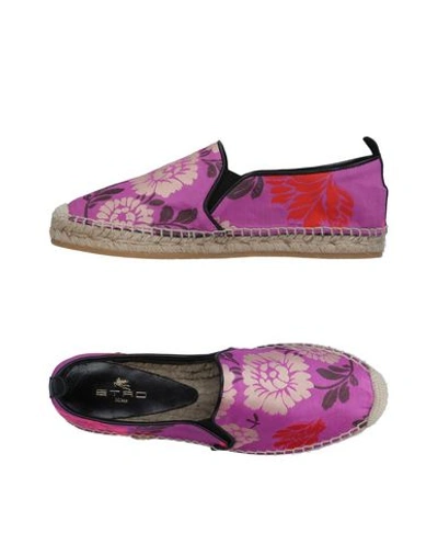 Etro Espadrilles In Light Purple