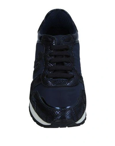 Shop Bikkembergs Sneakers In Dark Blue