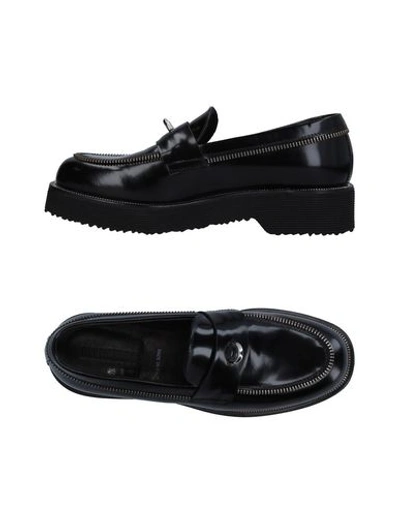 Bikkembergs Loafers In Black