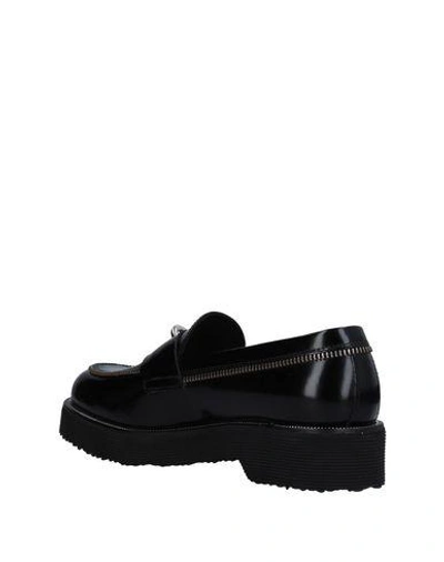 Shop Bikkembergs Loafers In Black