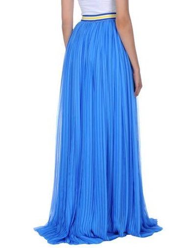 Shop Dsquared2 Maxi Skirts In Blue