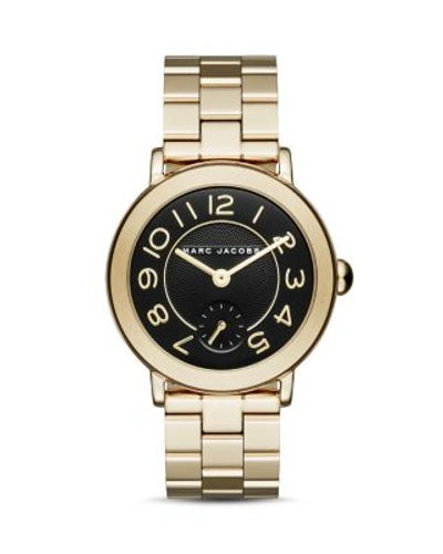 Marc Jacobs 'riley' Bracelet Watch, 36mm In Black