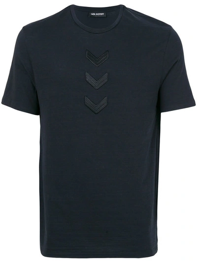 Neil Barrett Arrow Embroidered T-shirt