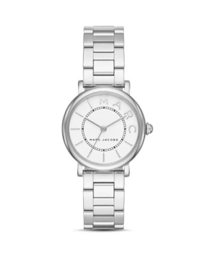 Shop Marc Jacobs Classic Watch, 28mm In White/silver