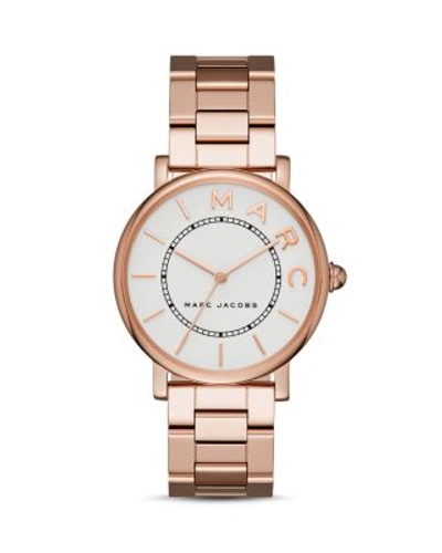 Shop Marc Jacobs Classic Watch, 36mm In White/rose