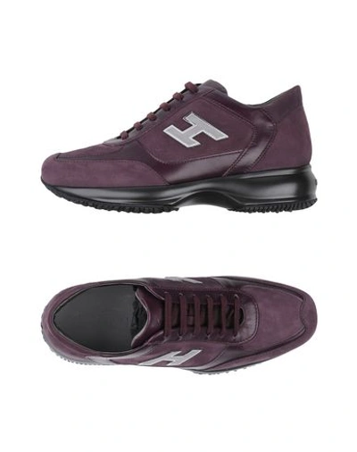 Hogan Sneakers In Mauve