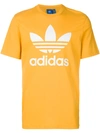 Adidas Originals Trefoil T-shirt In Orange Bq1806 - Orange