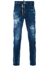 DSQUARED2 DISTRESSED TIDY BIKER JEANS,S71LB0326S3034212163586