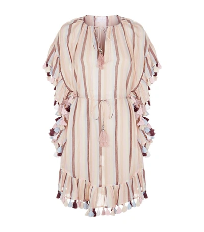 Zimmermann Jasper Striped Smock Dress In Multi