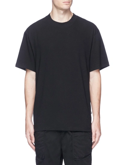 Alexander Wang Opening Ceremony Black High Twist Jersey T-shirt