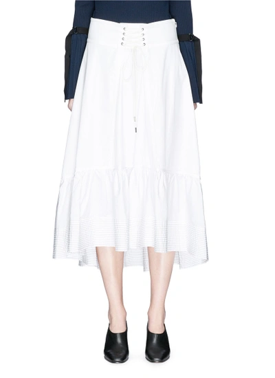 Shop 3.1 Phillip Lim / フィリップ リム Victorian Waist Cotton Poplin Skirt