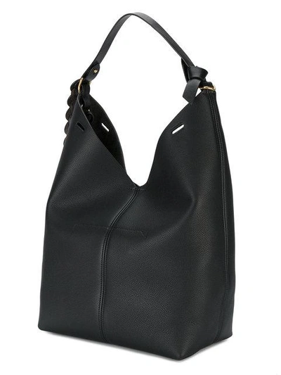 Shop Anya Hindmarch Black Bucket Shoulder Bag