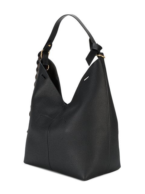 Anya Hindmarch The Bucket Small Circle Leather Hobo Bag In Female ...