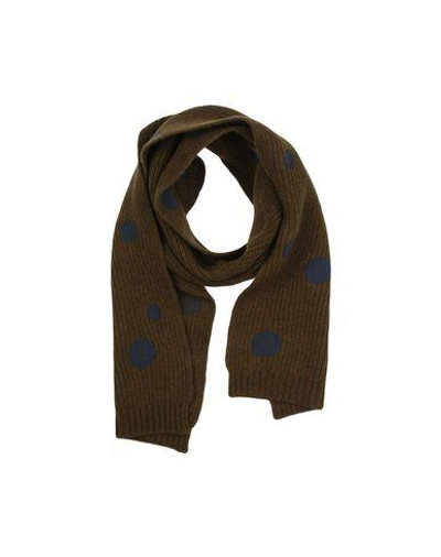 Ps By Paul Smith Scarves In Military Green