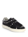 Ash Studded Sneakers In Black-multi