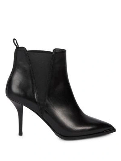 Shop Acne Studios Jemma Chelsea Leather Boots In Black