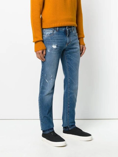 Shop Dolce & Gabbana Bootcut Jeans - Blue