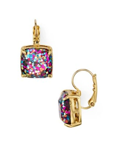 Shop Kate Spade New York Square Drop Earrings In Multi/gold