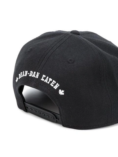 Shop Dsquared2 Embroidered 'brotherhood' Cap