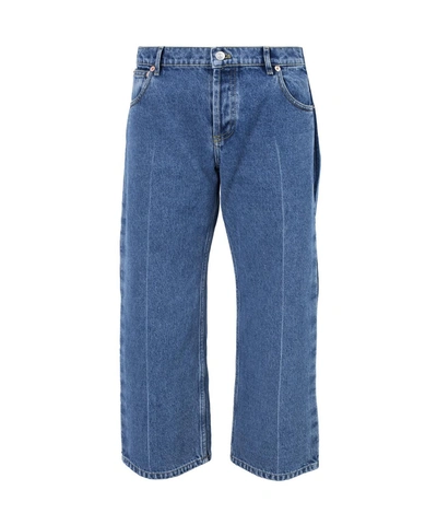 Balenciaga Women&#39;s  Blue Cotton Jeans'